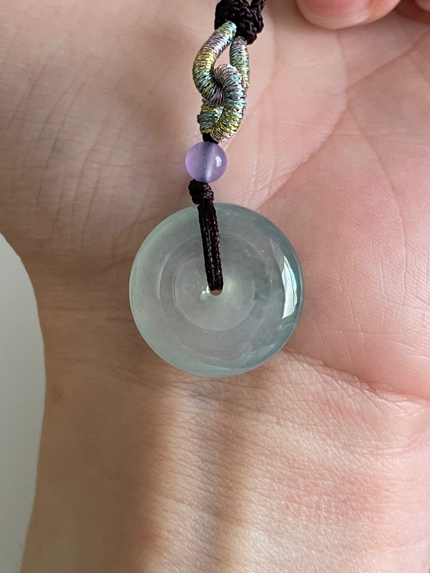 Ice-green-jade-peace-donut-pendant