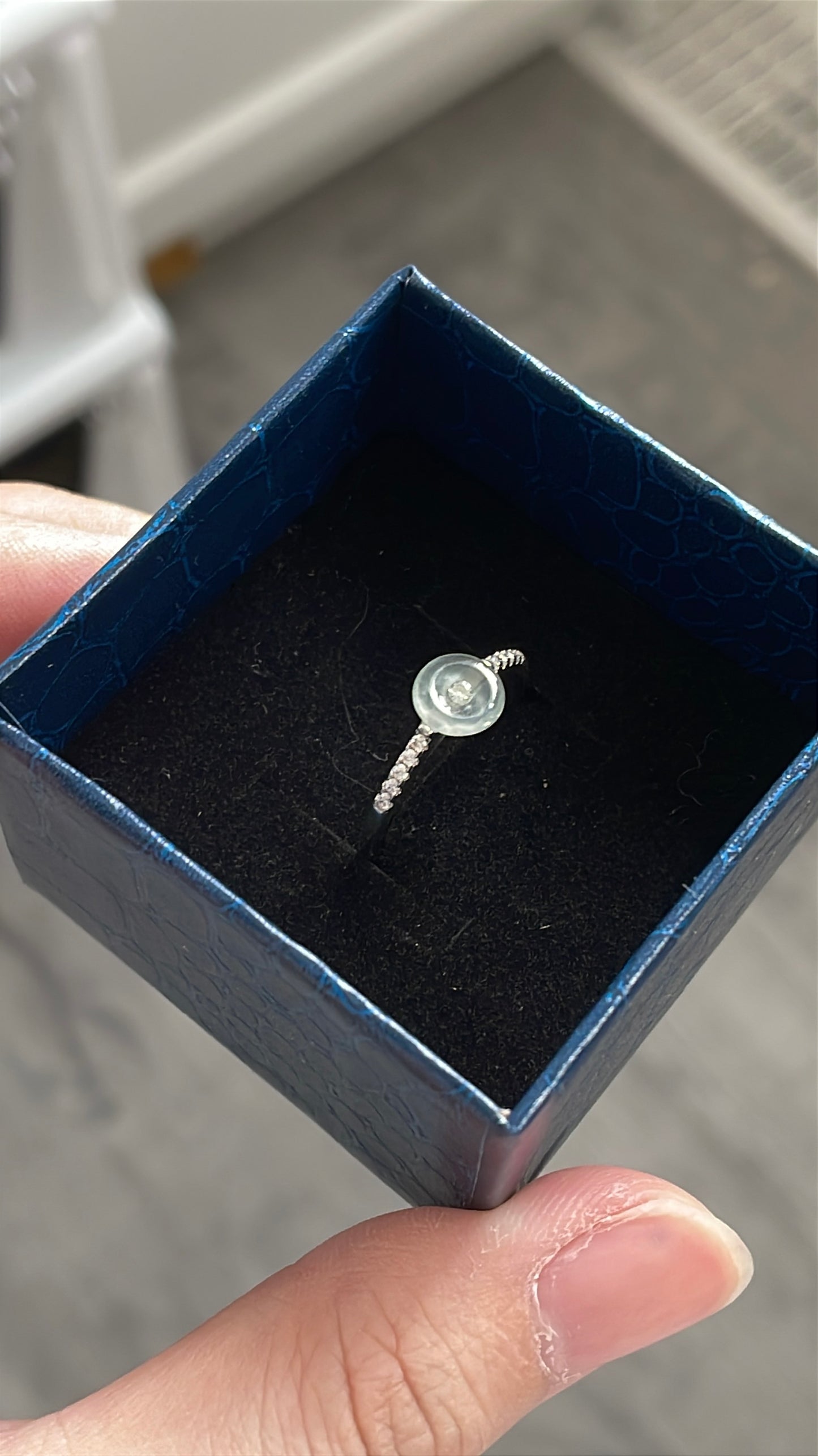 高冰平安扣戒指