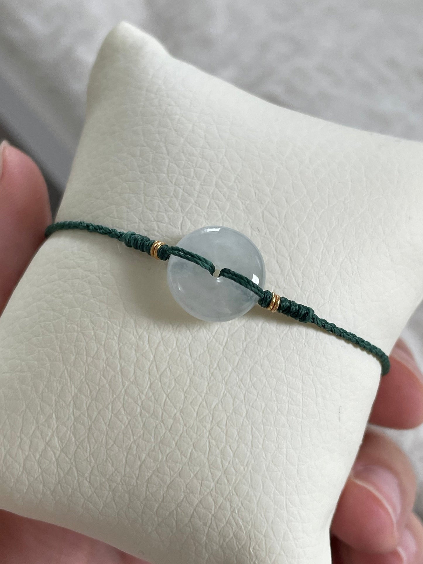 冰种平安扣手绳