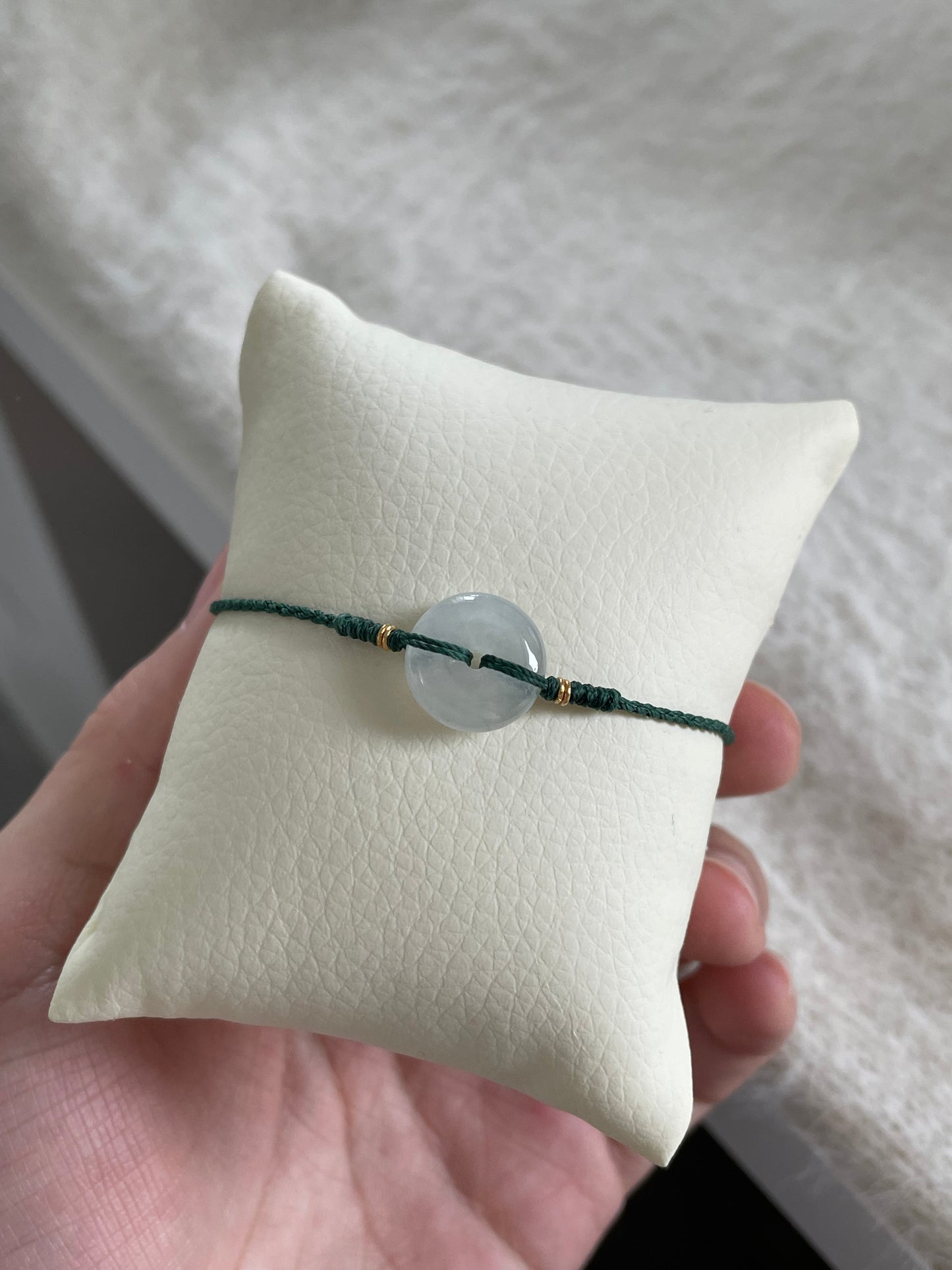 冰种平安扣手绳