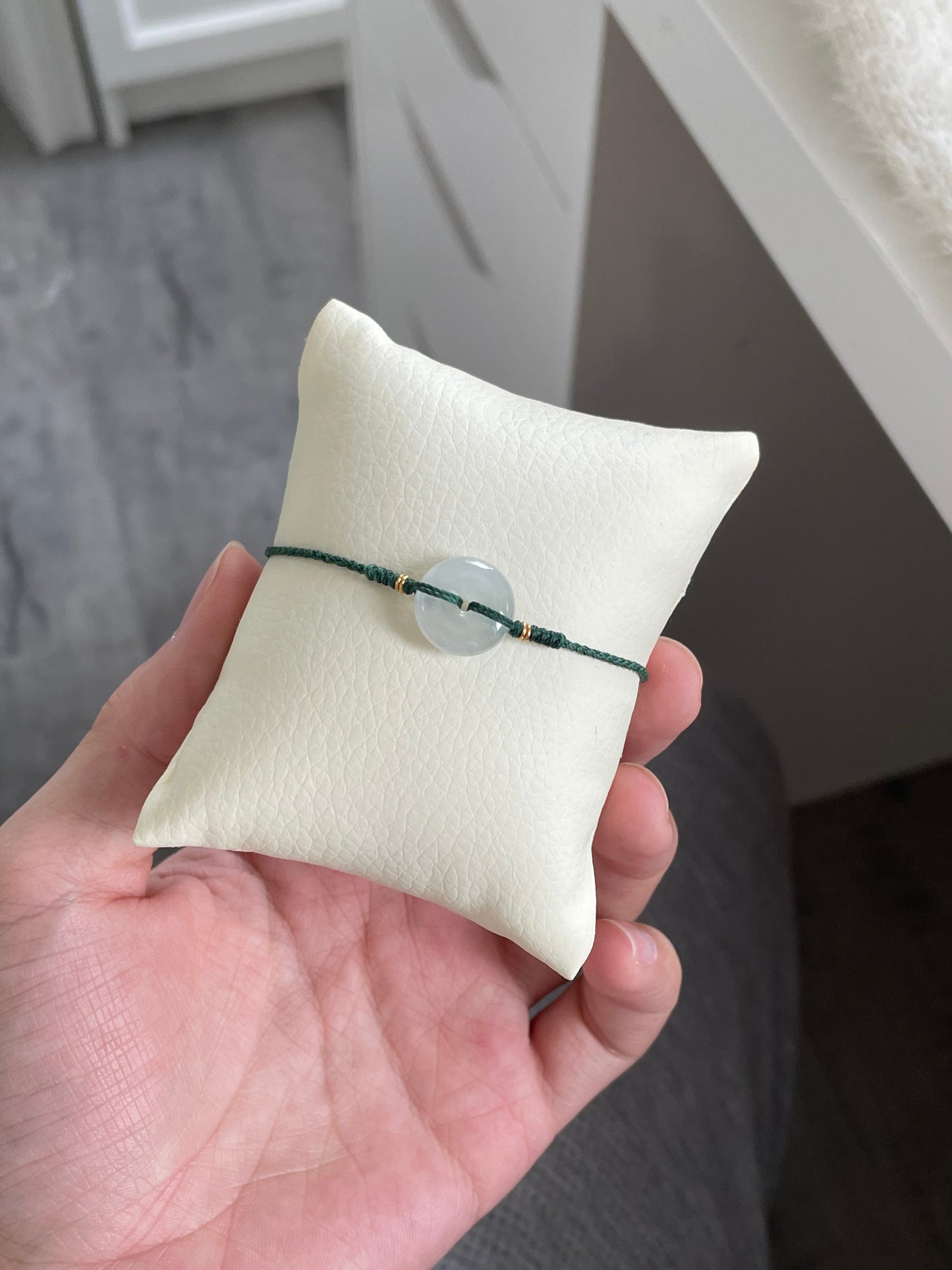 冰种平安扣手绳