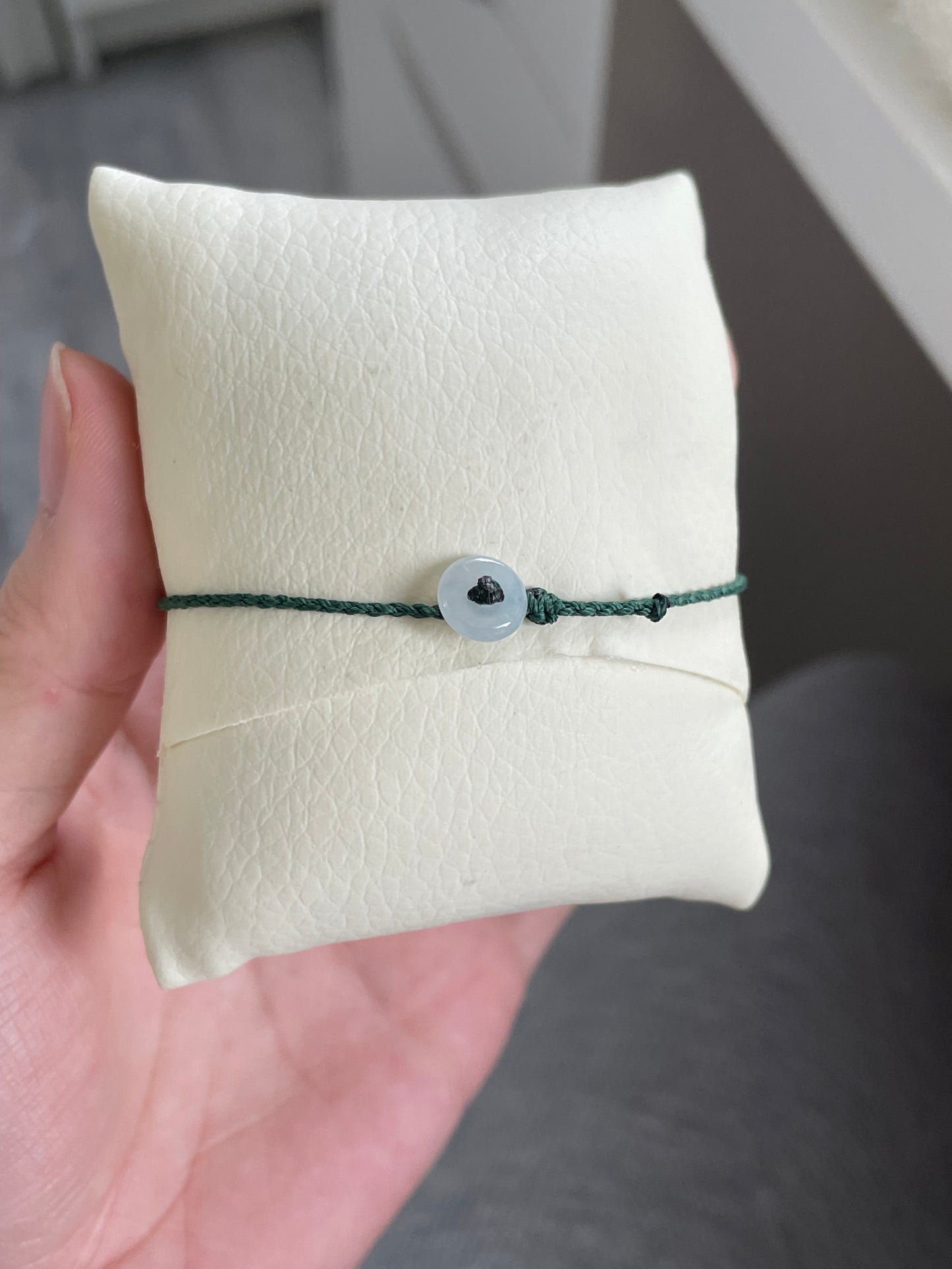 冰种平安扣手绳