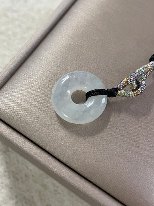 冰种平安扣吊坠