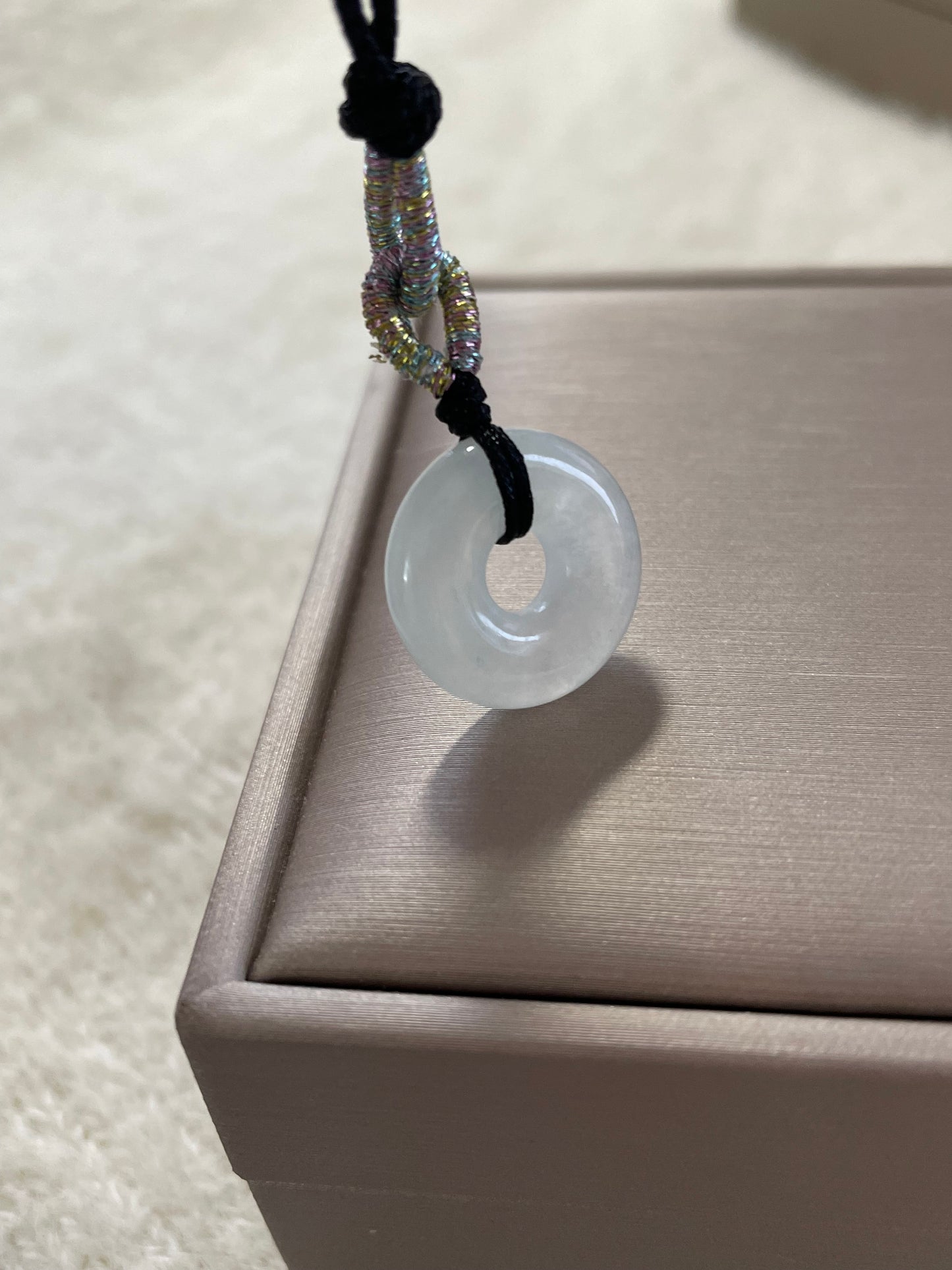 冰种平安扣吊坠