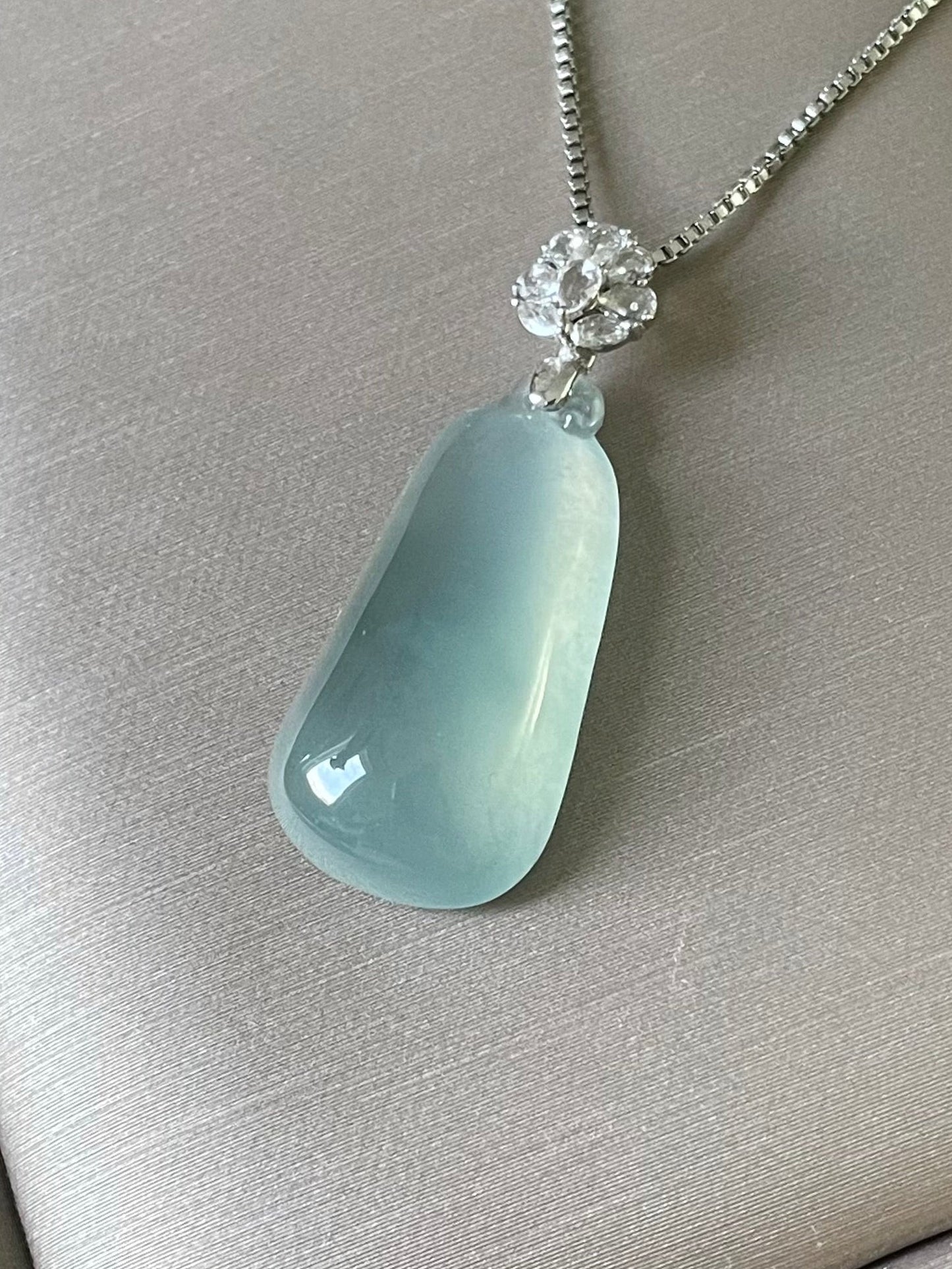 高冰翡翠福瓜吊坠