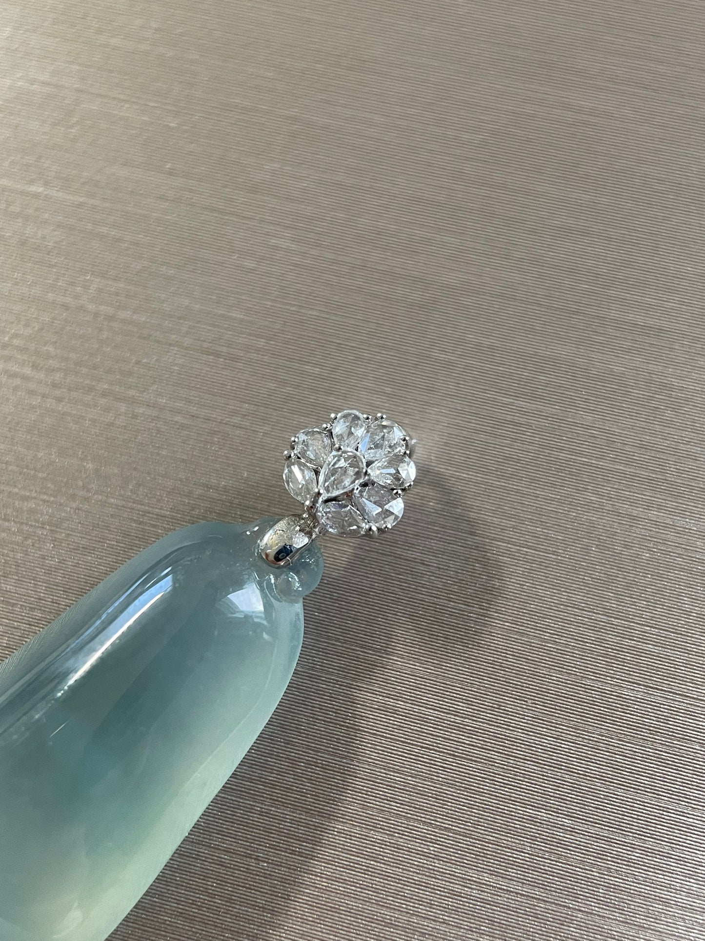 高冰翡翠福瓜吊坠