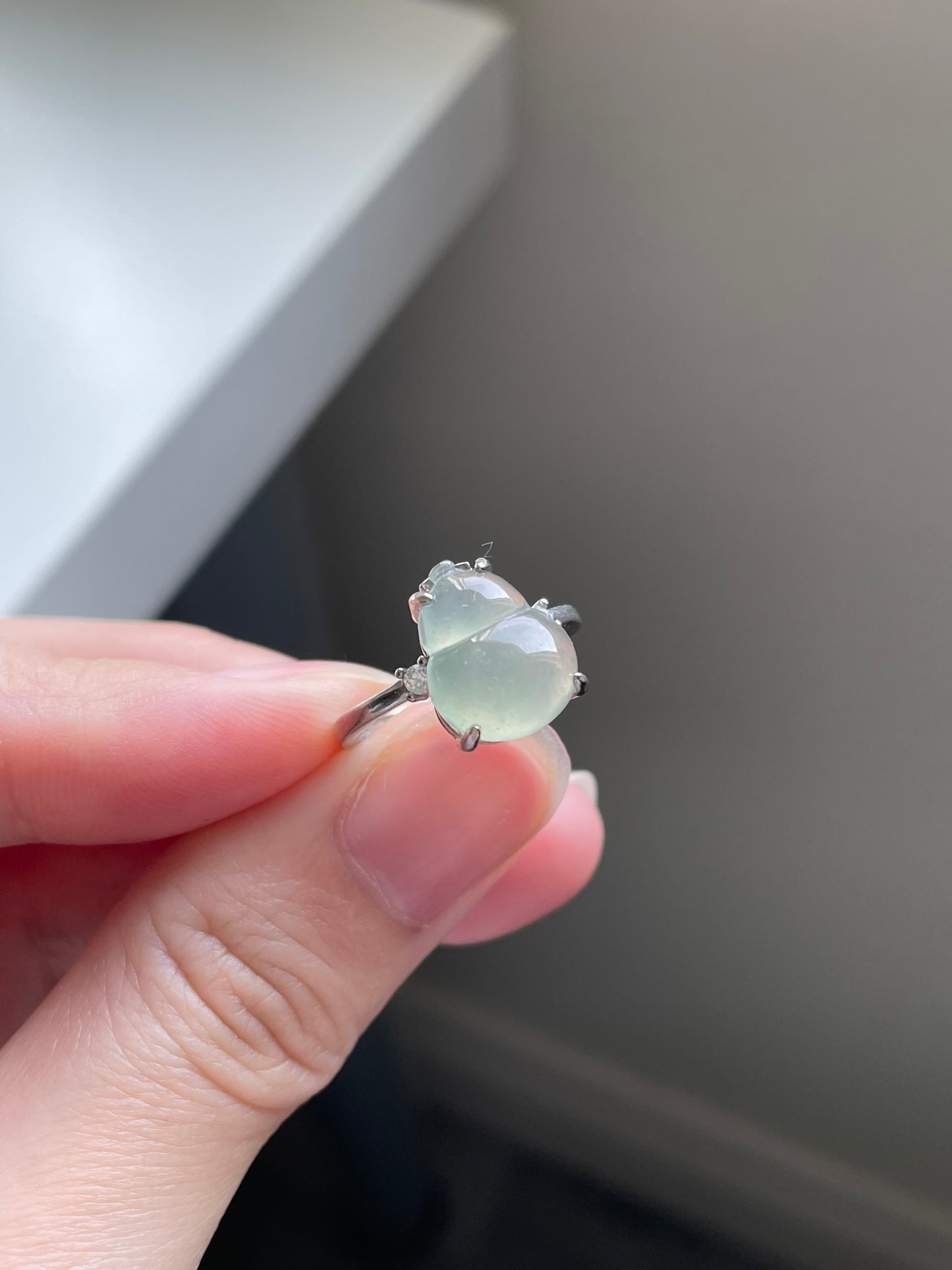 浅晴水葫芦戒指
